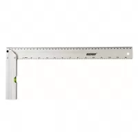 Угольник алюминиевый 400 мм с уровнем,"MAXIMUM" (2578)